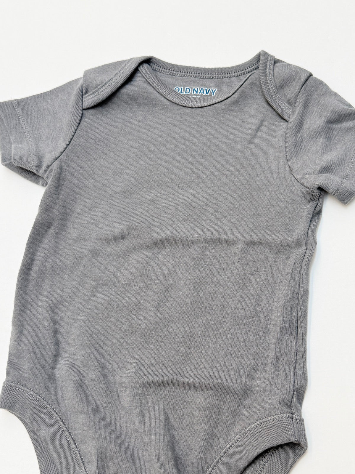 Old Navy Gray Bodysuit Size 6-12M