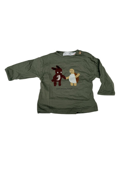 Zara Heart Warming Friends T-Shirt 3-6M