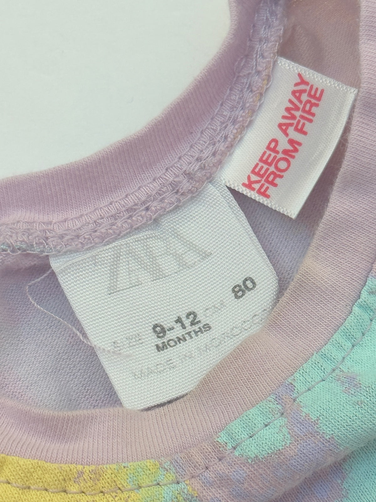 Zara Graffiti Print T-Shirt 9-12m