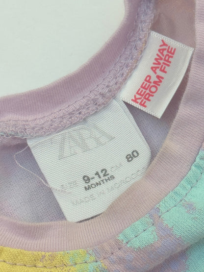 Zara Graffiti Print T-Shirt 9-12m