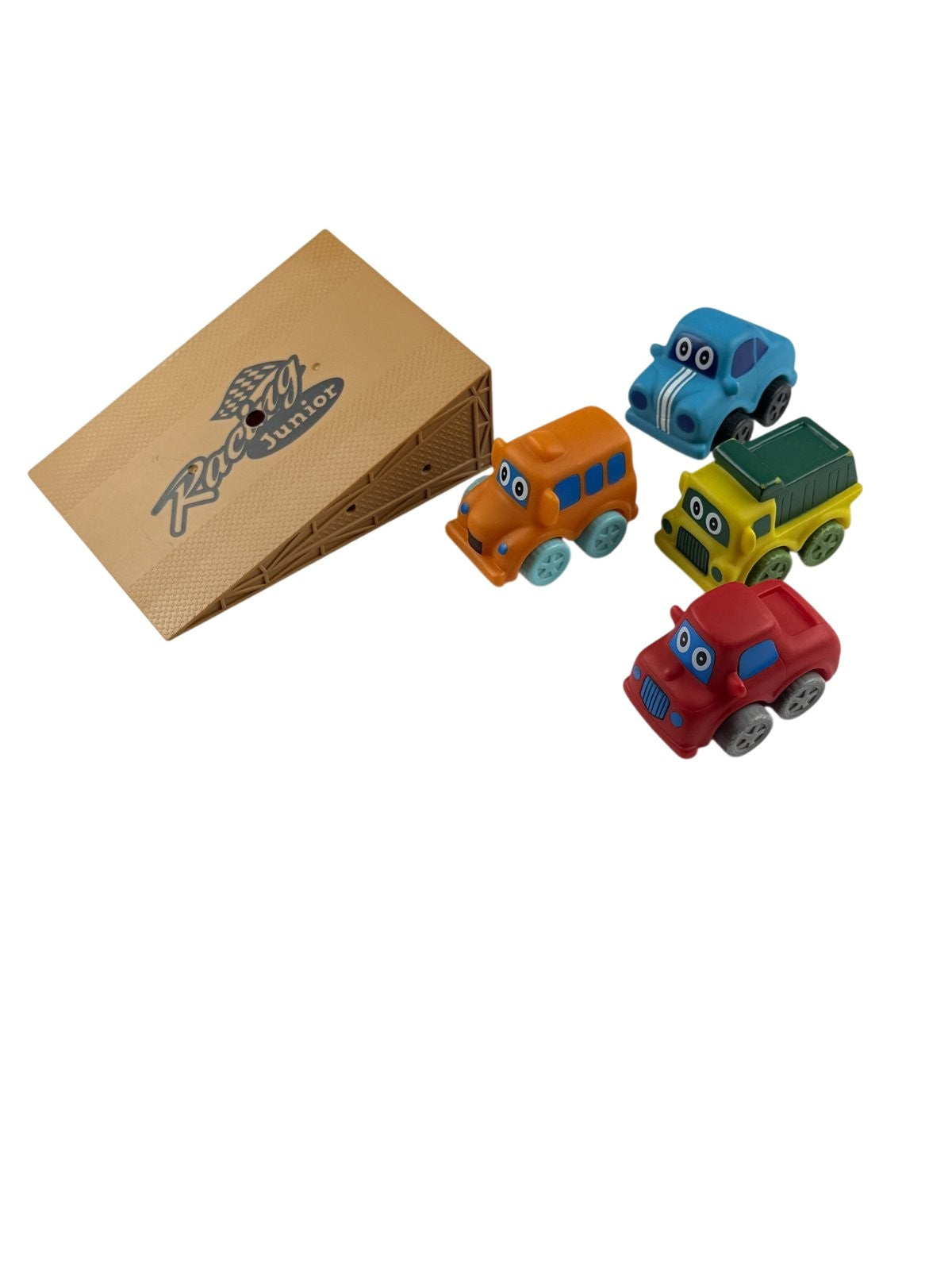 Racing Junior Soft Vehicles with Ramp Set