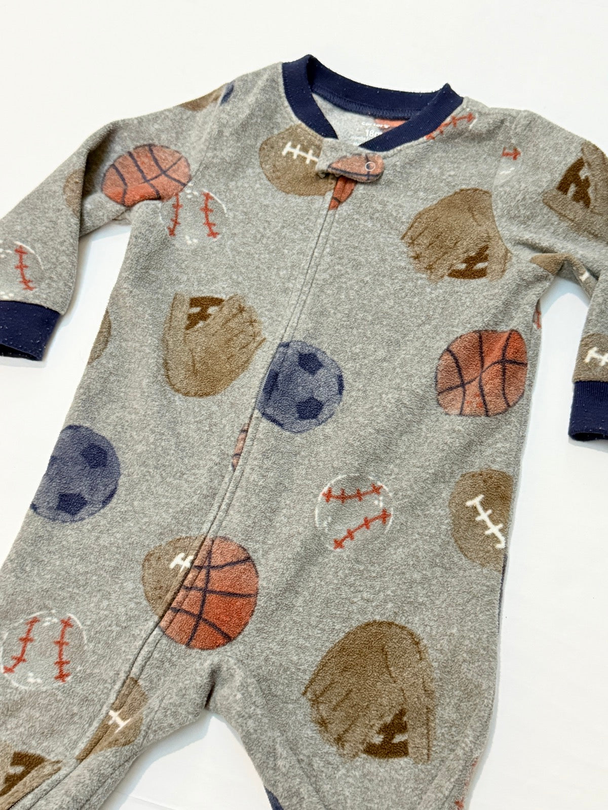 Carter's Sports Fleece Sleeper 18M