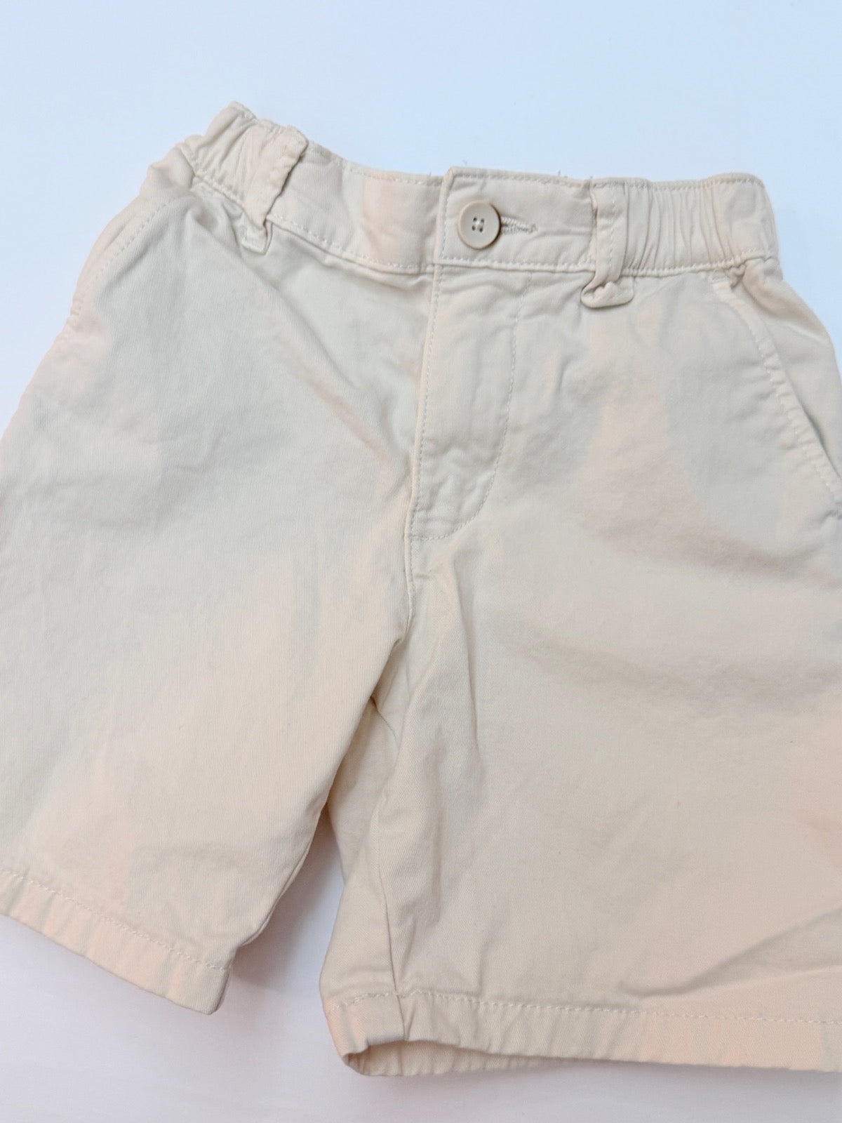 Zara Beige Chino Shorts Size 5Y