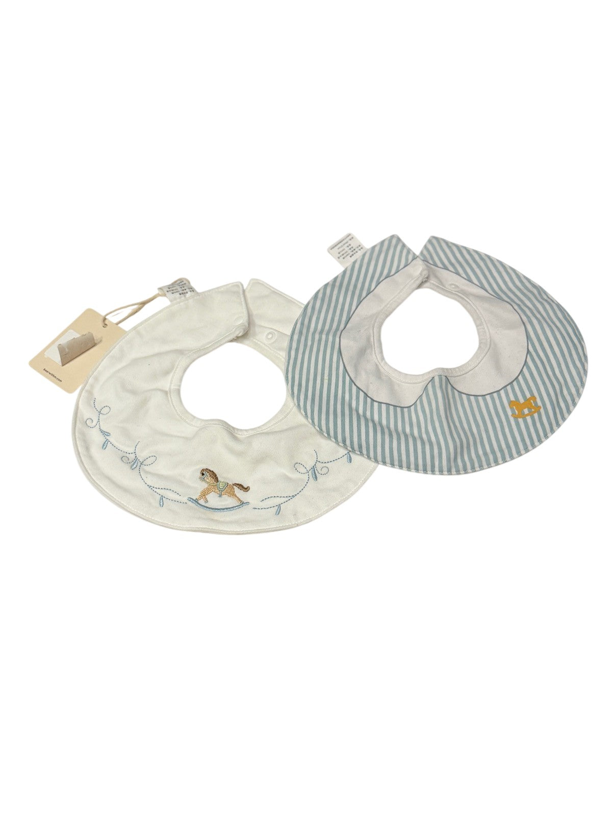 Bear With M Blue Fairy Land Bib Set