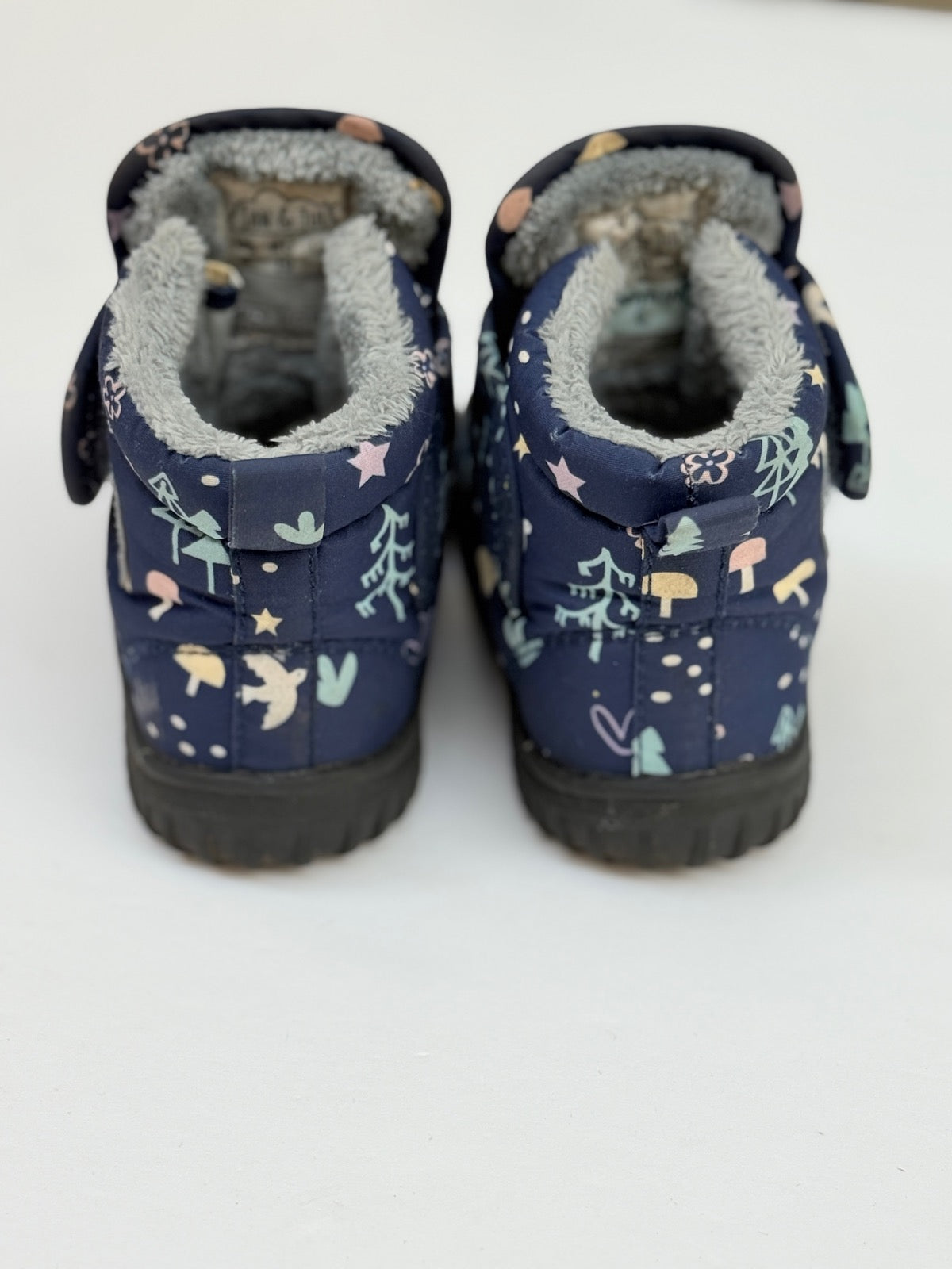 Jan & Jul Navy Winter Boot Size US 4