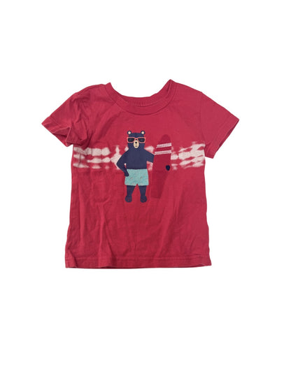 Pekkle Surfing Bear Tie-Dye T-Shirt 24M