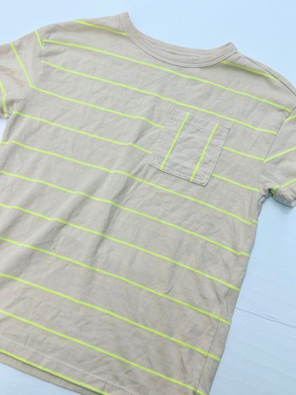 Cat & Jack Striped Pocket T-Shirt Size S (6/7) 6/7
