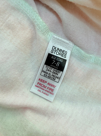Dunnes Stores Striped T-Shirt Dress 7-8