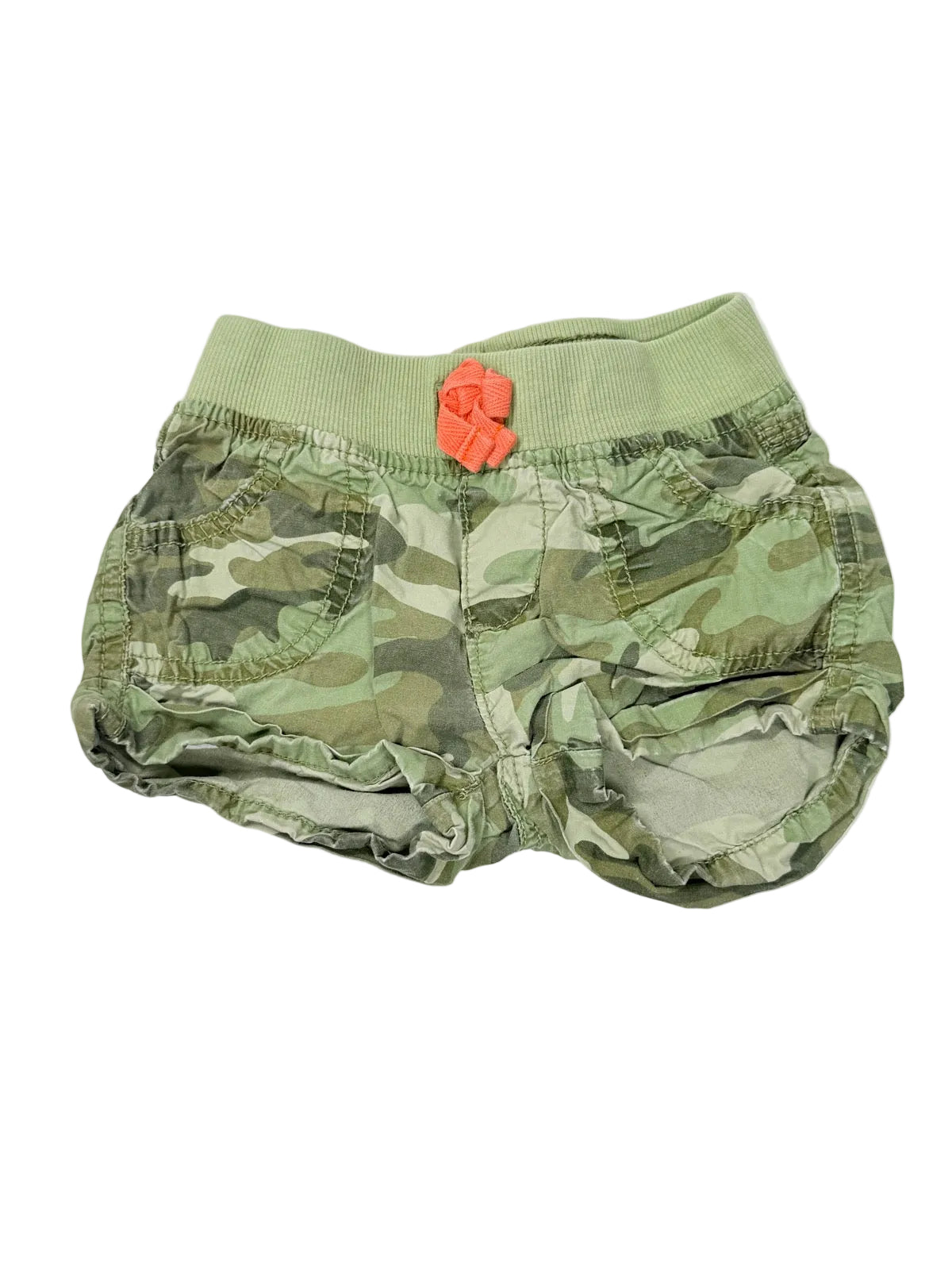 Joe Fresh Camo Green Bubble Shorts 1Y