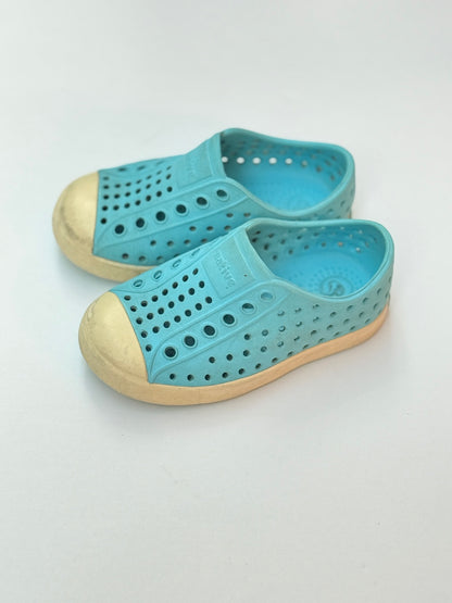 Native Jefferson Kids Sneaker Blue Size C6