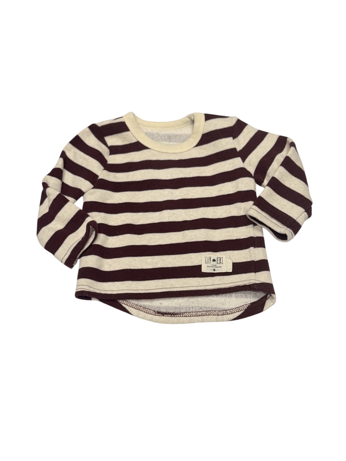 Elly & Kiki Striped Long Sleeve Top Size 1