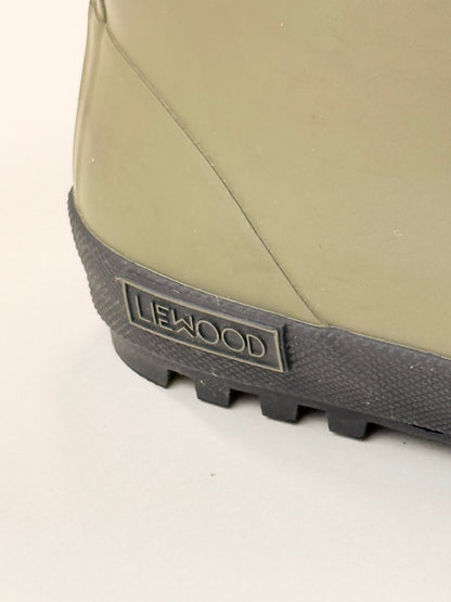 Liewood Olive Green Ankle Rain Boots US10.5