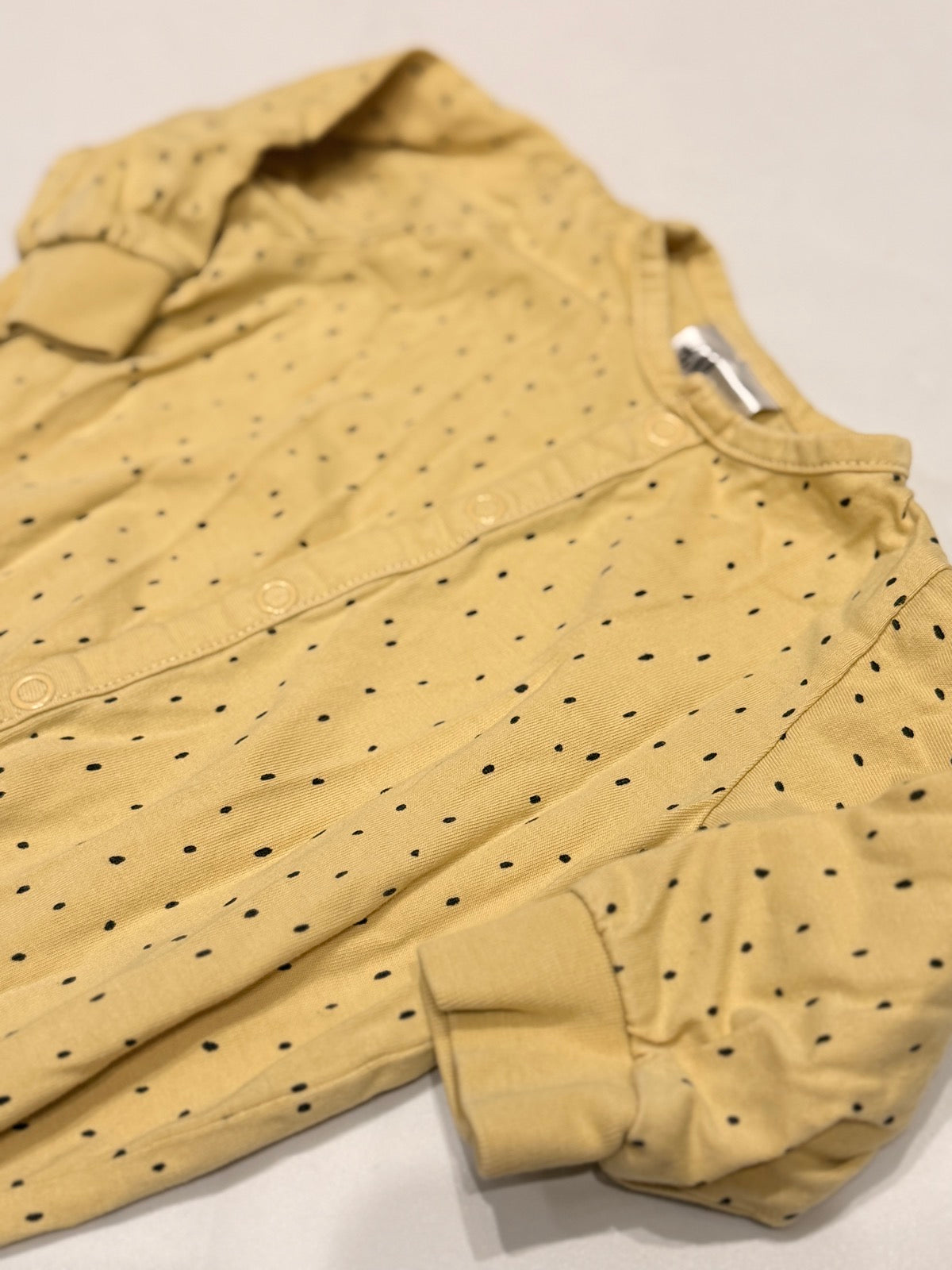 H&M Dotted Snap Romper 3M