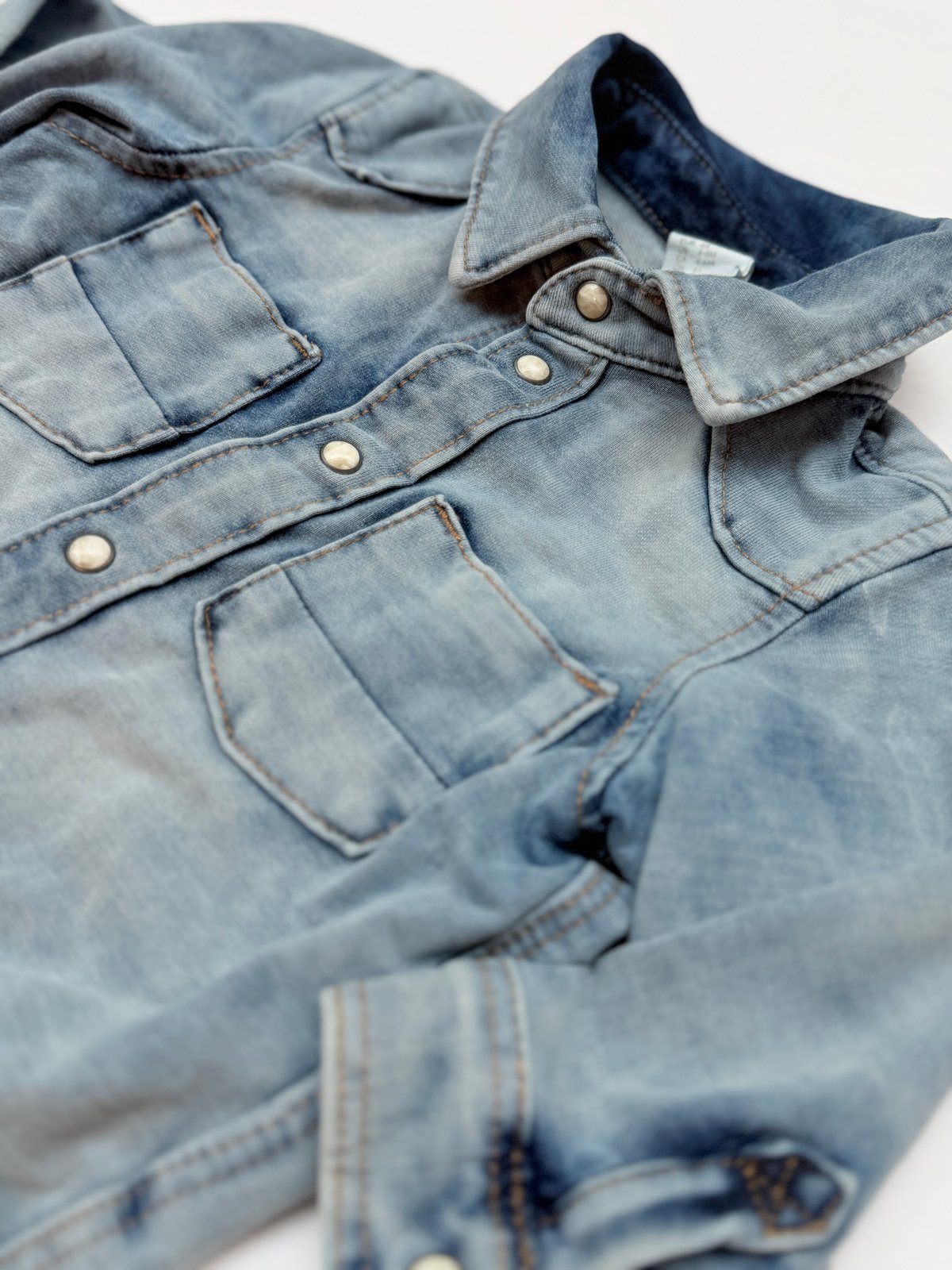 H&M Denim Shirt 4-6M