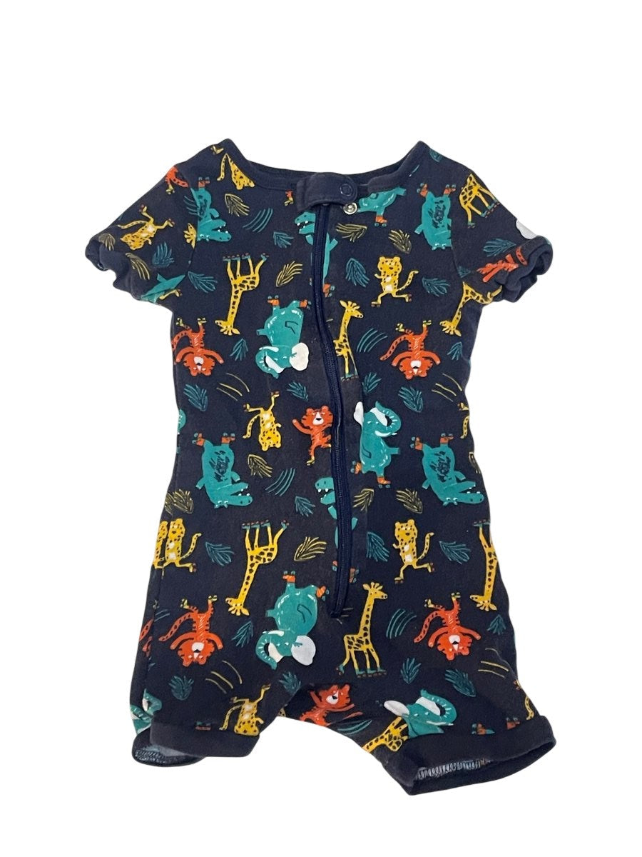 Joe Fresh Animal Print Romper 12-18M