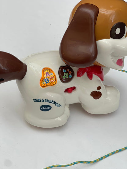 VTech Walk & Woof Puppy Pull Toy