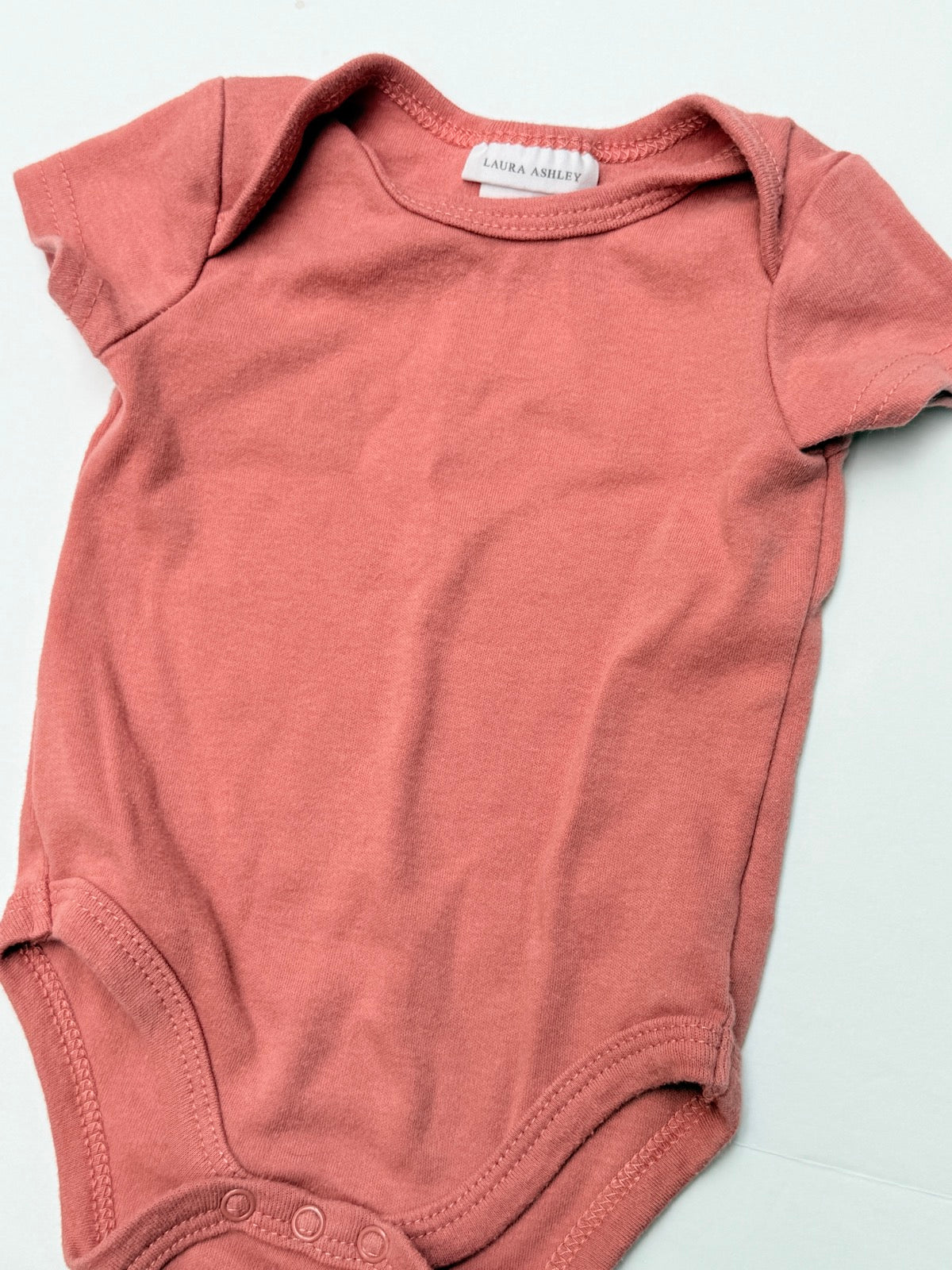 Laura Ashley Terracotta Bodysuit 3-6M