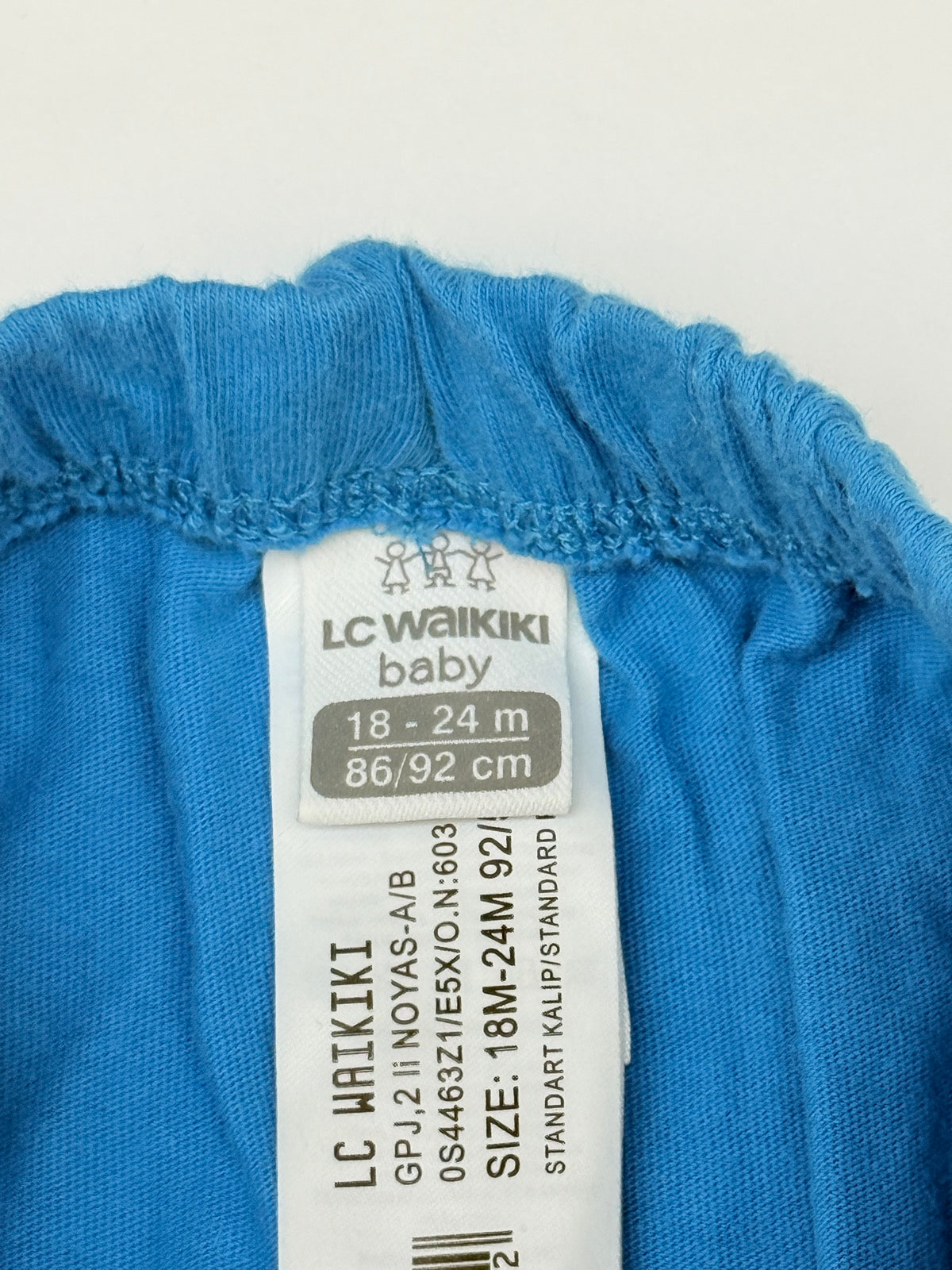 LC Waikiki Baby Blue Shorts 18-24M