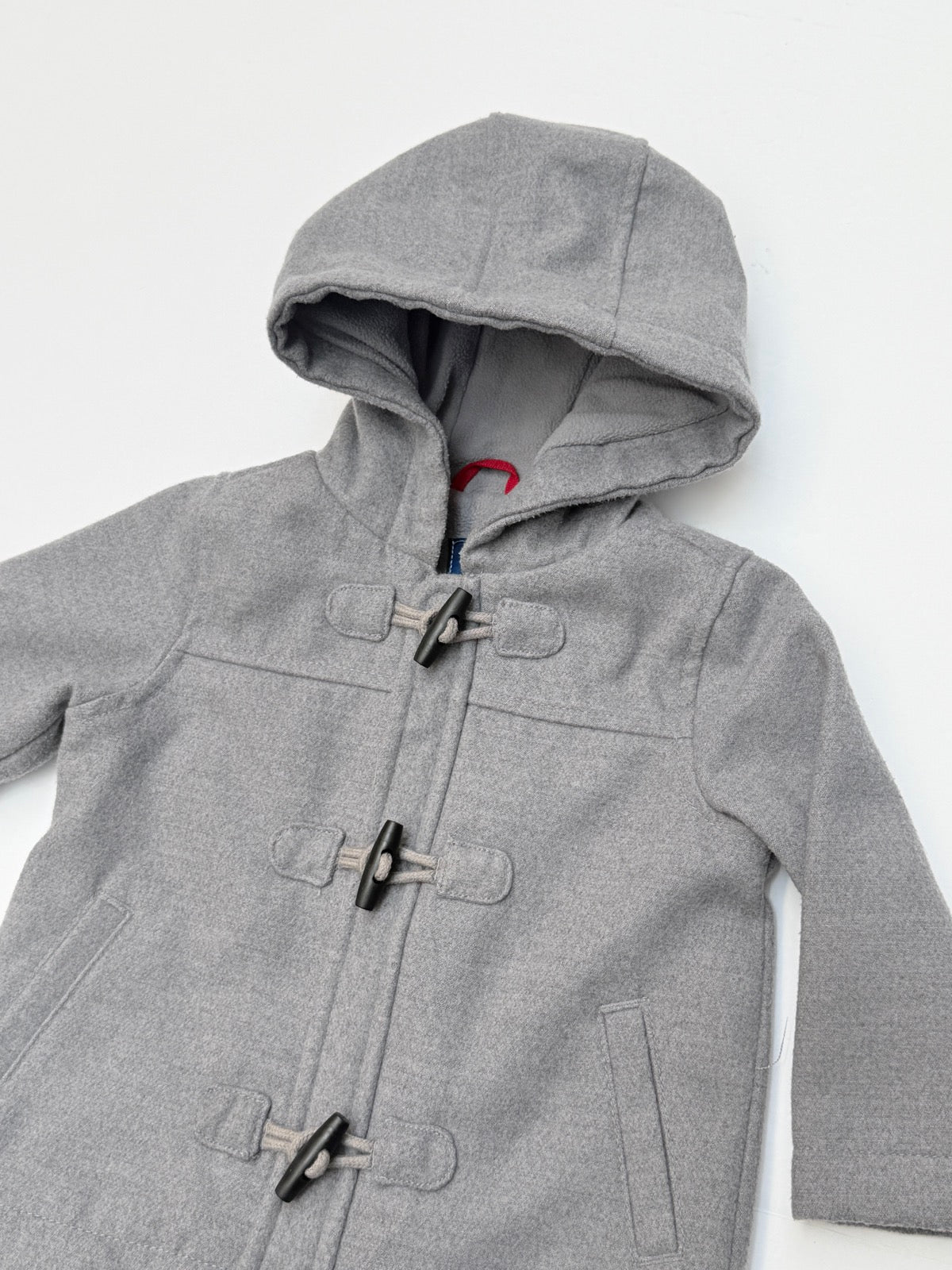 Old Navy Gray Duffle Toggle Coat 18-24M