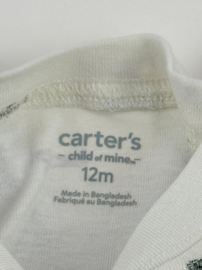 Carter's Child of Mine Airplane Overalls Set 12M
