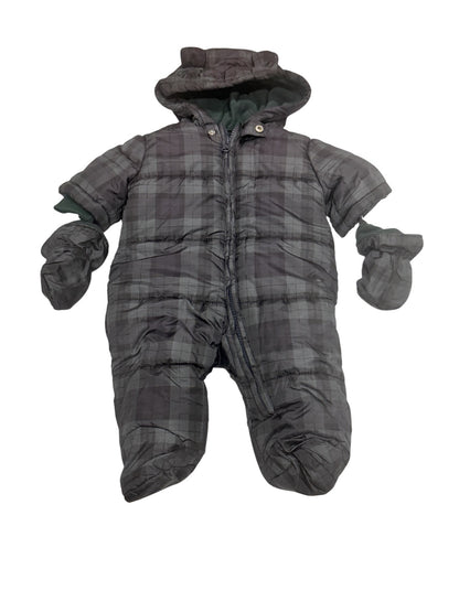 Children's Place Plaid Snowsuit 0-3M