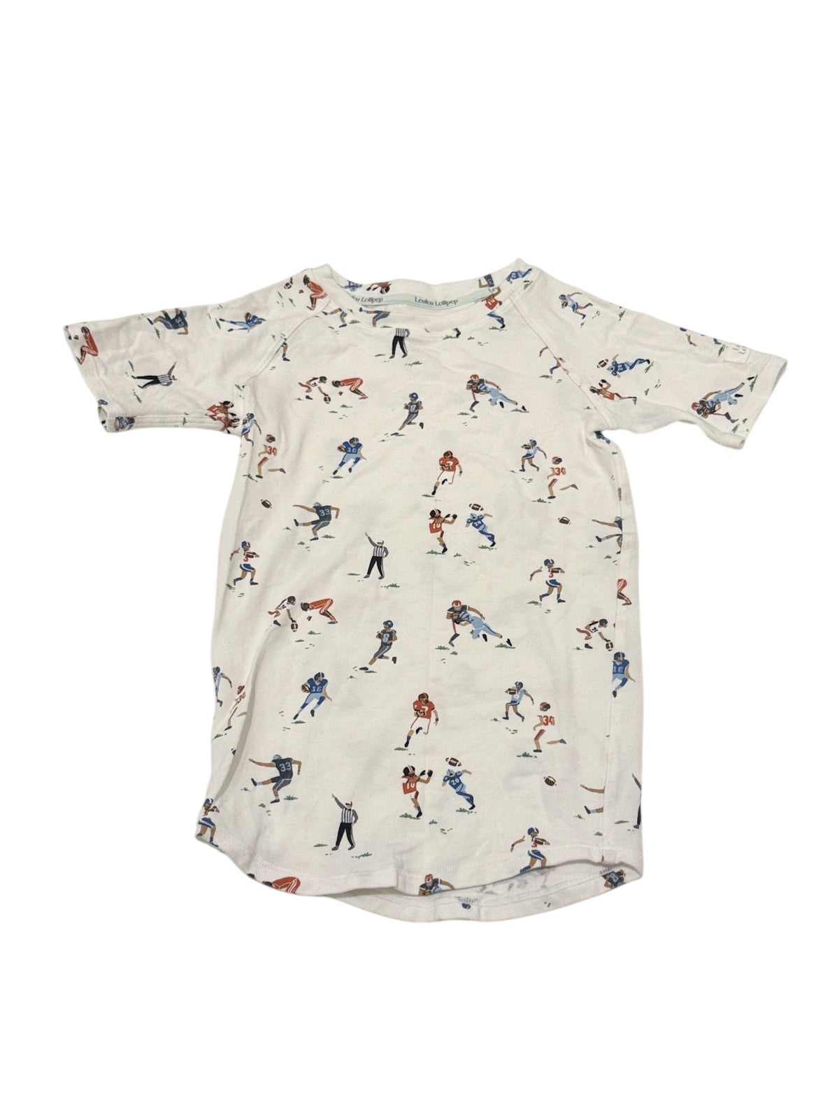 Loulou Lollipop Football Print T-Shirt 6Y