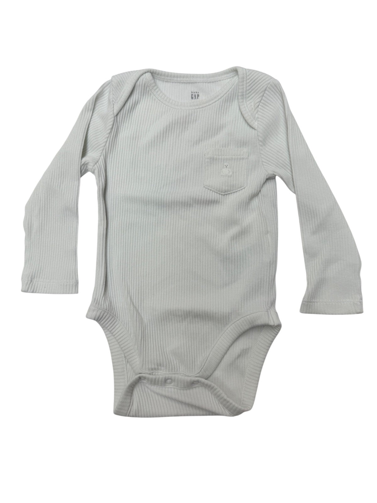 Baby Gap Ribbed Pocket Bodysuit 12-18M