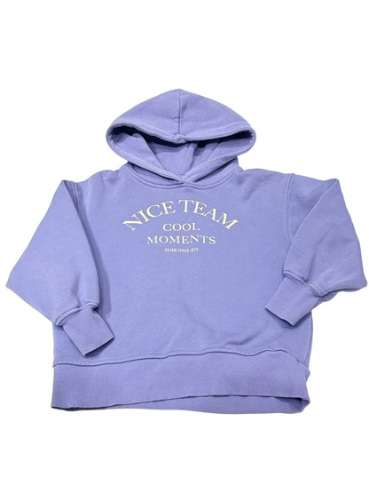 Zara Nice Team Cool Moments Hoodie Size 8