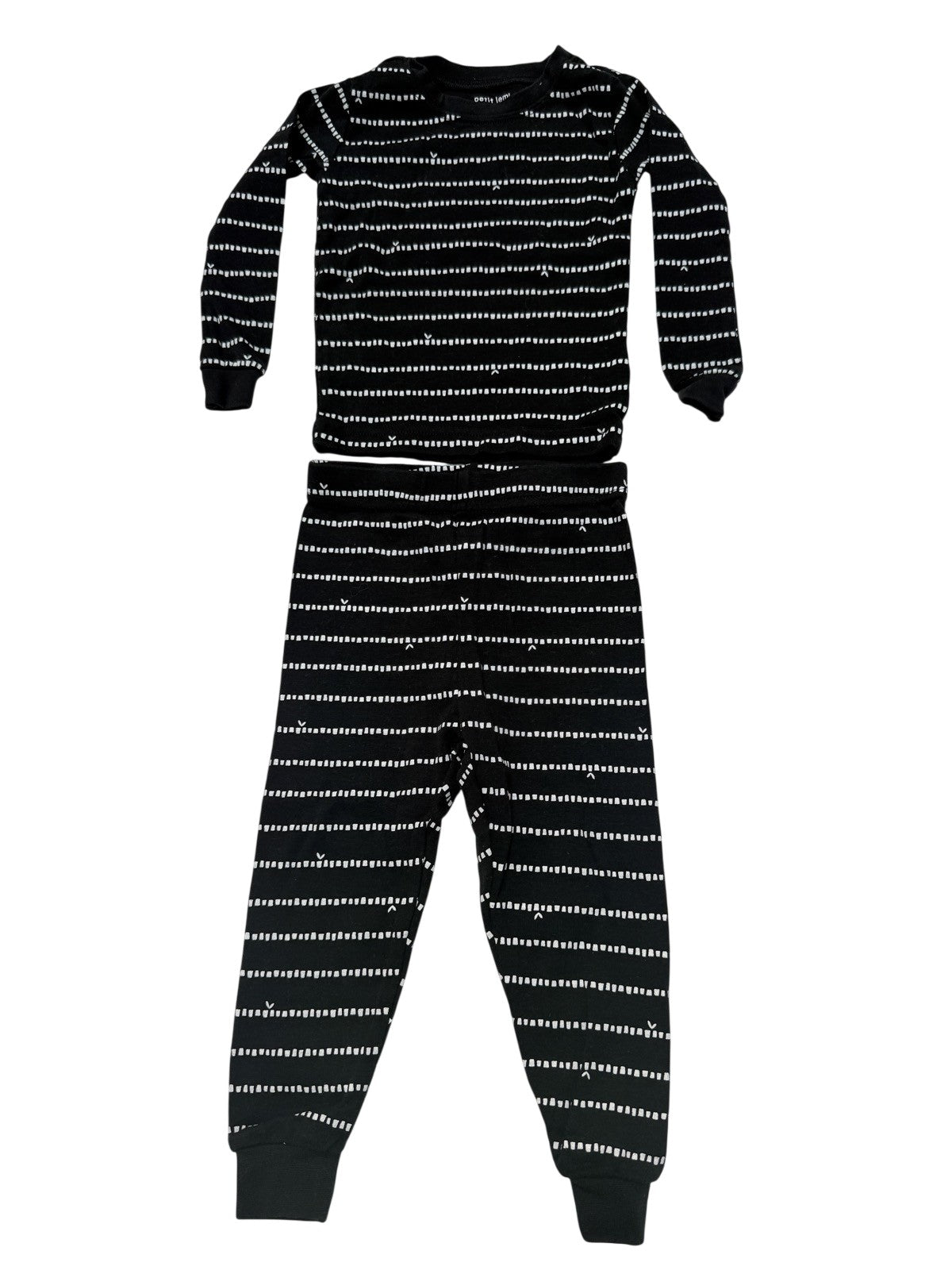 Petit Lem Striped Pajama Set 18M