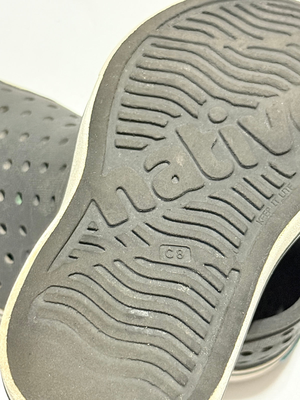 Native Miles Black Slip-On Shoes C8