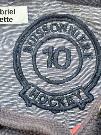Buissonniere Hockey Striped Hoodie Size 10