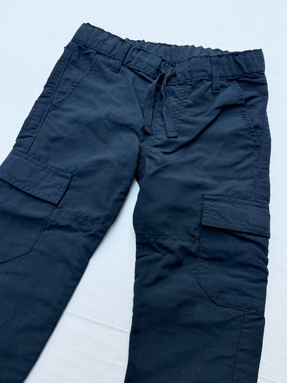 Navy Cargo Joggers Size 5