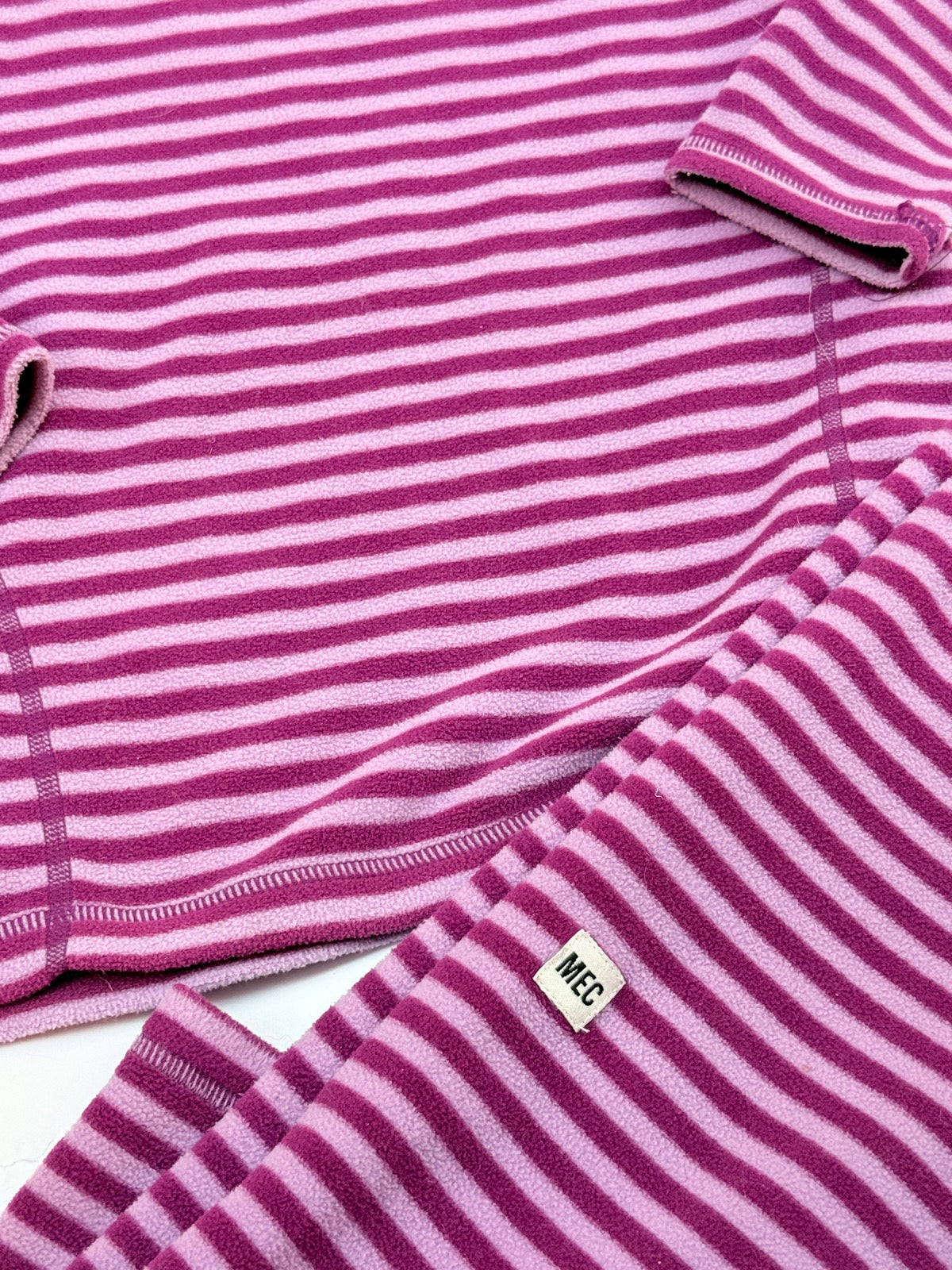 MEC Striped Fleece Pajama Set Size 6