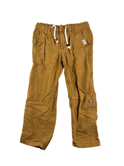 H&M Brown Drawstring Pants Size 3-4Y