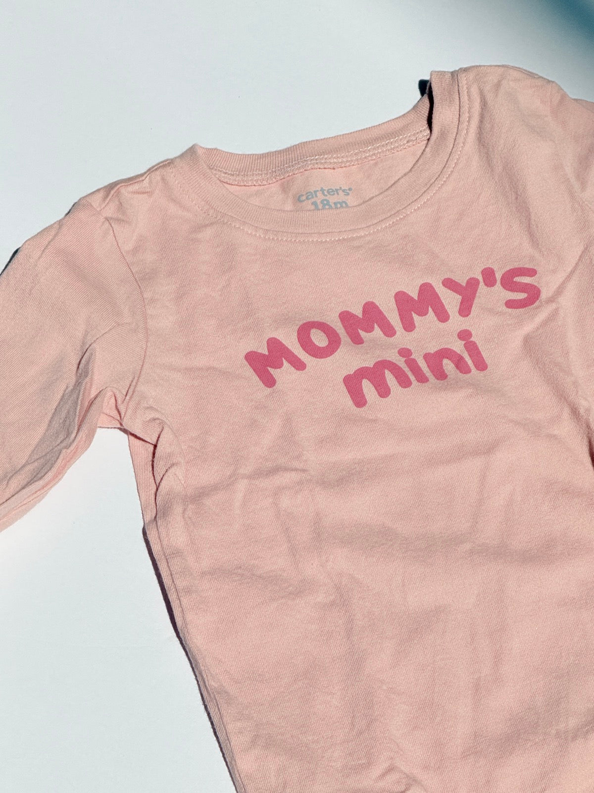 Carter's Mommy's Mini Long Sleeve Bodysuit 18m