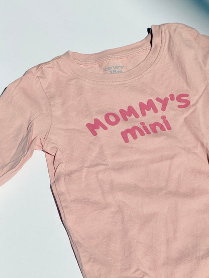 Carter's Mommy's Mini Long Sleeve Bodysuit 18m