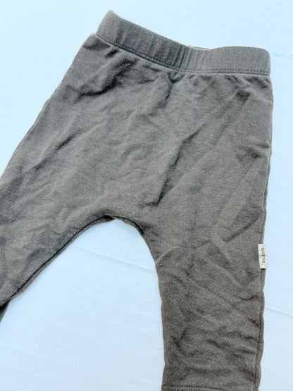 Greige Gray Harem Pants 0-3M