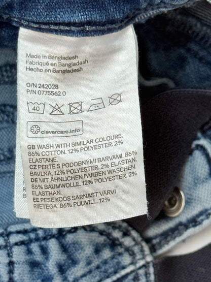 H&M Denim Overalls 12-18M