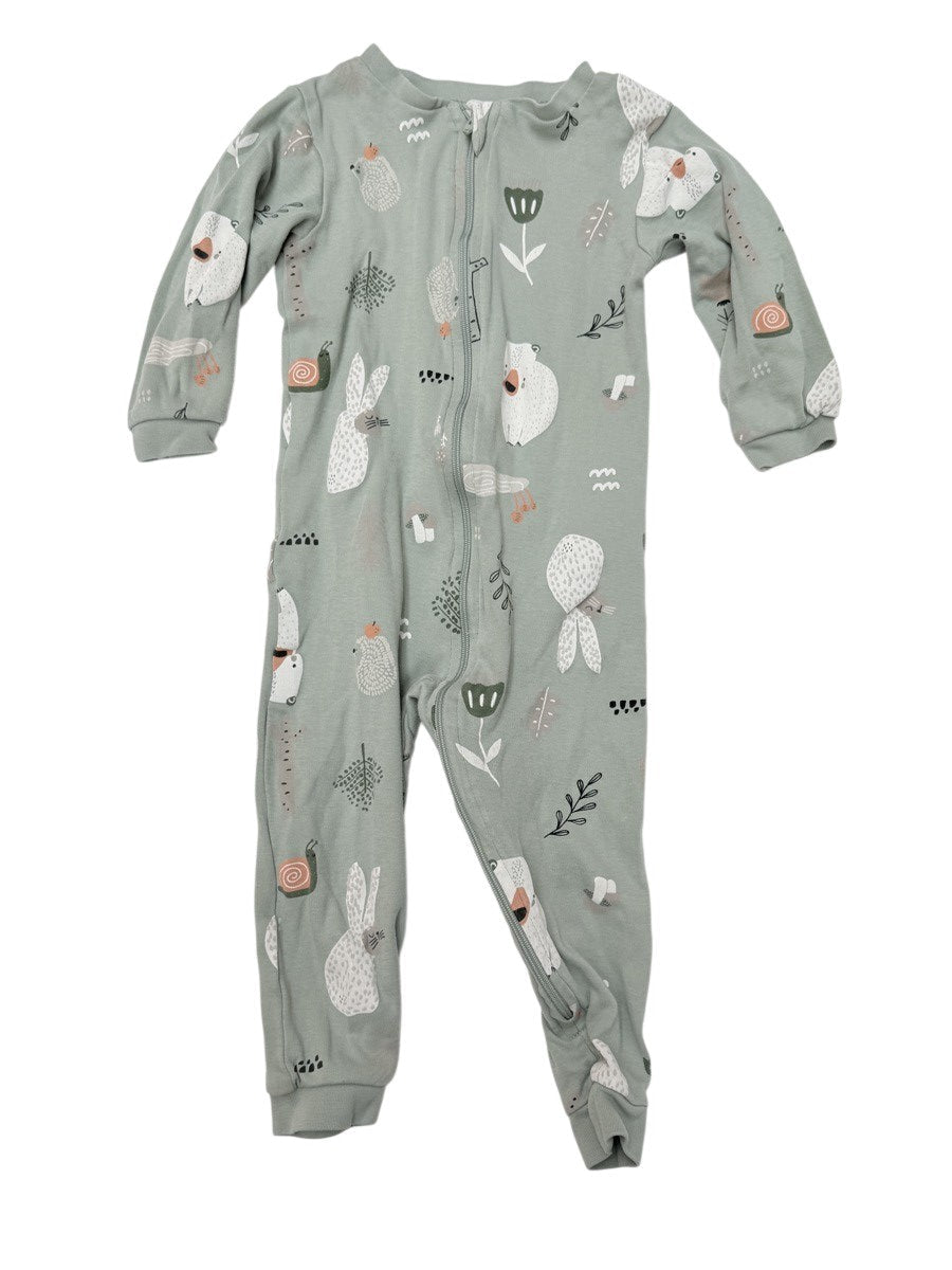 George Forest Animals Zip Sleeper 2T
