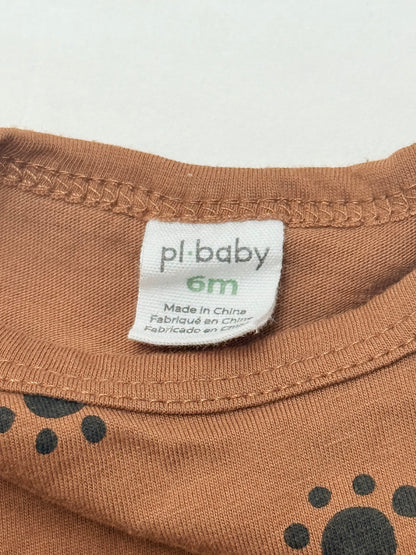 PL Baby Bear Overalls & Bodysuit Set 6M