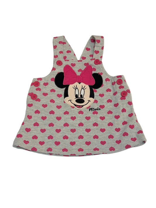 Disney Baby Minnie Mouse Gray Jumper 6M