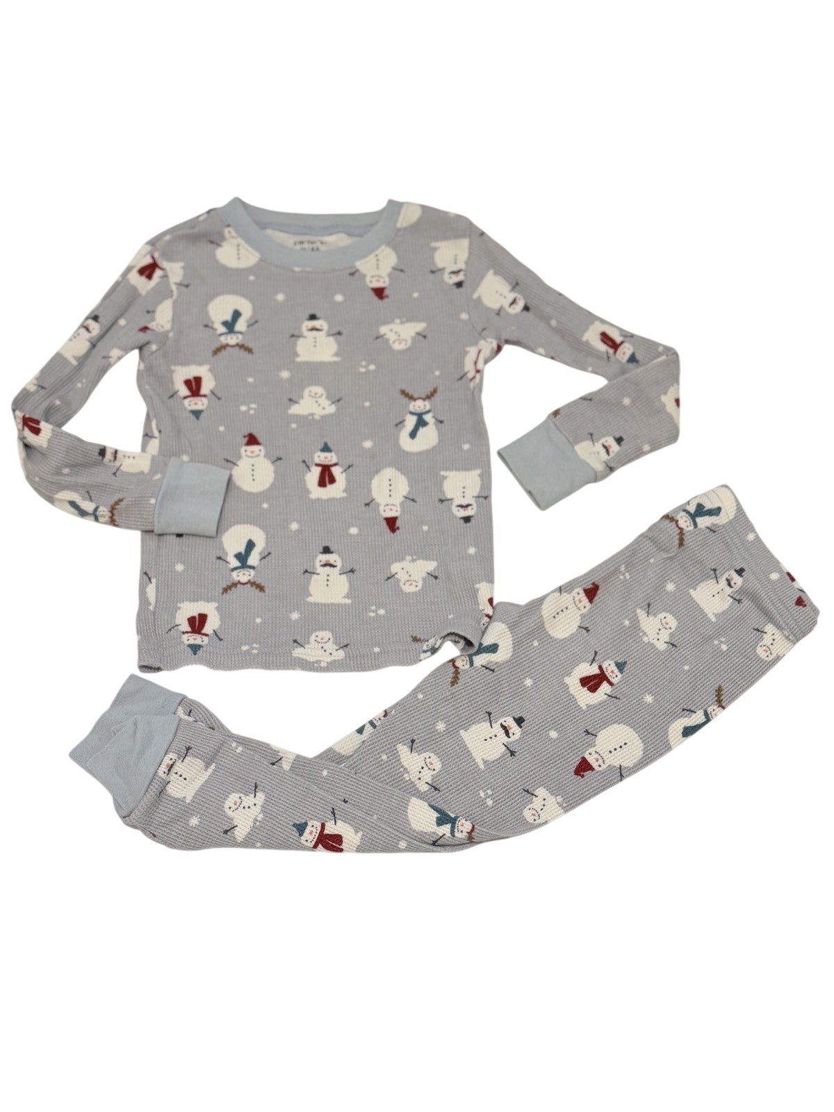 Carter's Snowman Thermal Pajama Set 4T