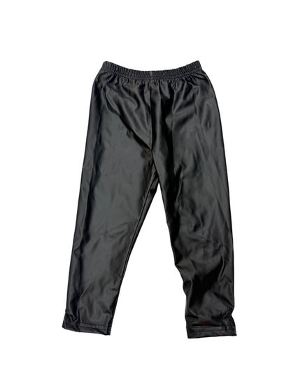Faux Leather Leggings Size 2-3Y