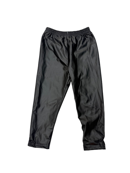 Faux Leather Leggings Size 2-3Y
