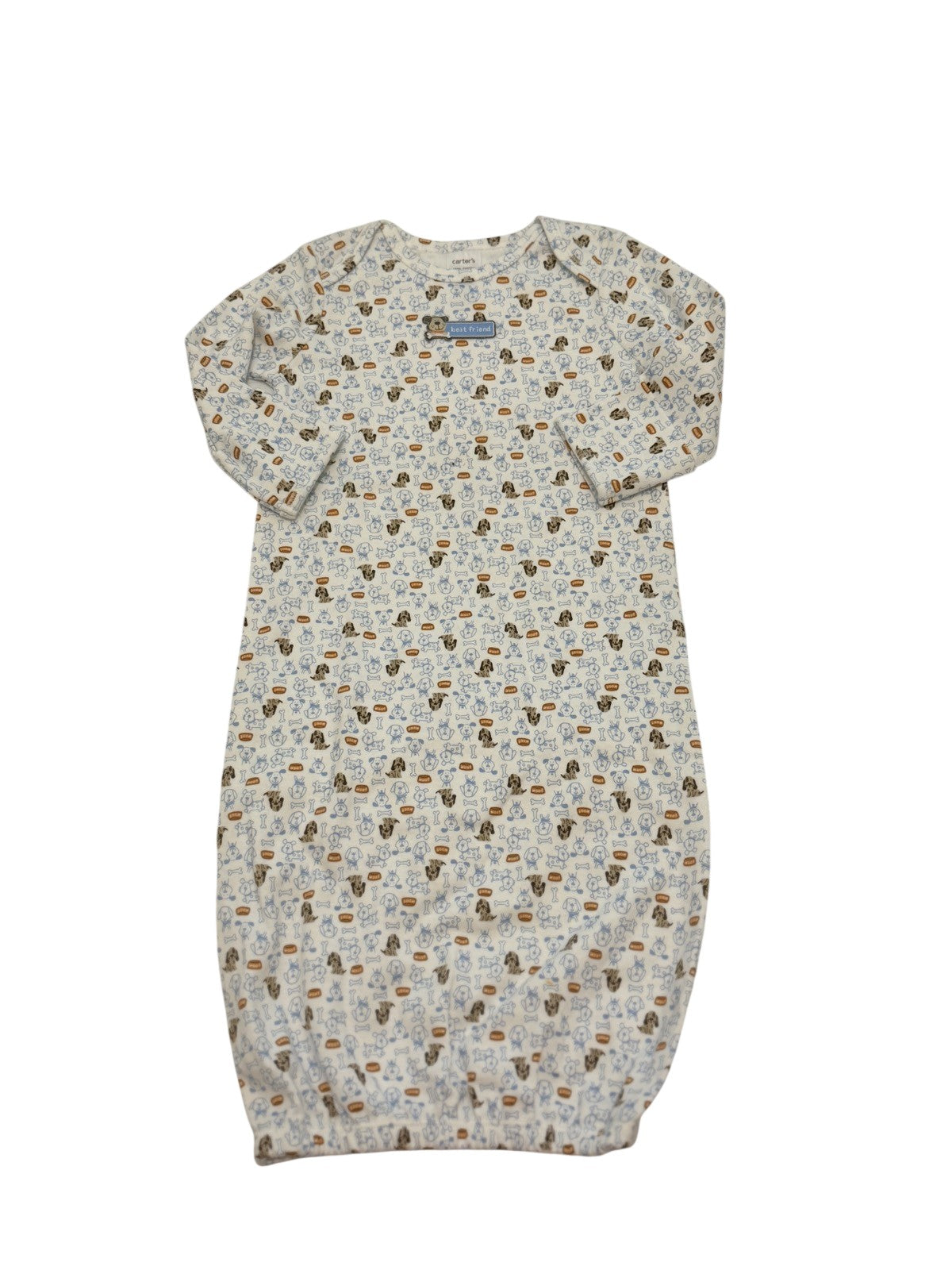 Carter's Best Friend Dog Gown 0-3M