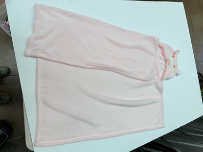 Birbaby Pink Bunny Hooded Towel
