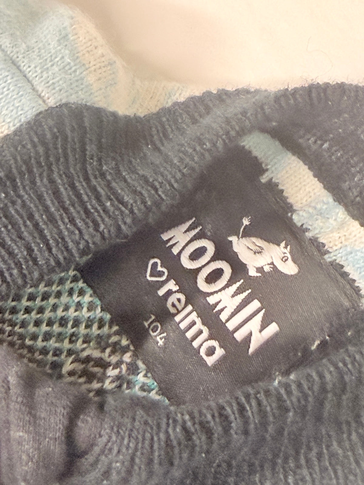 Reima Moomin Knit Zip Jumpsuit Size 4T