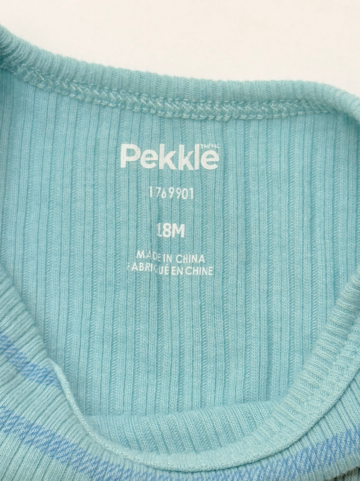 Pekkle Striped Bodysuit 18M