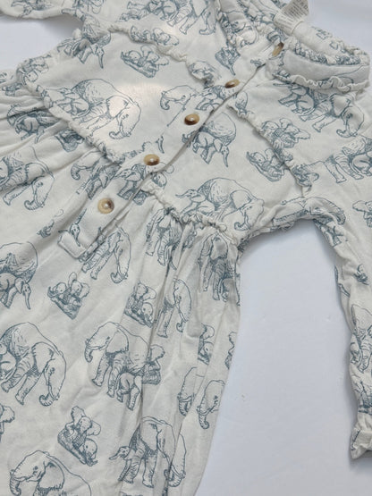 Kate Quinn Elephant Print Dress 2T
