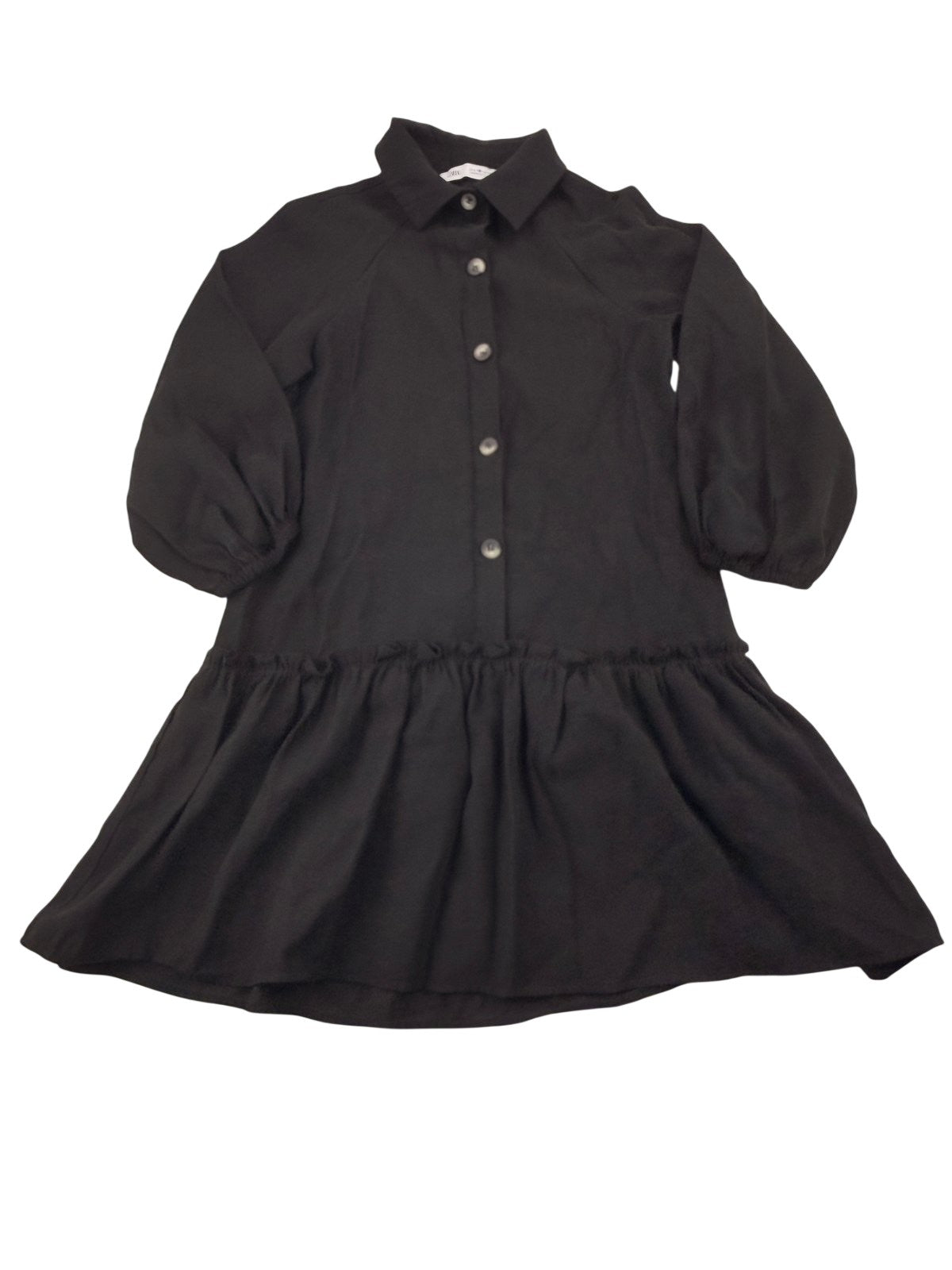 Zara Black Drop Waist Dress Size 10